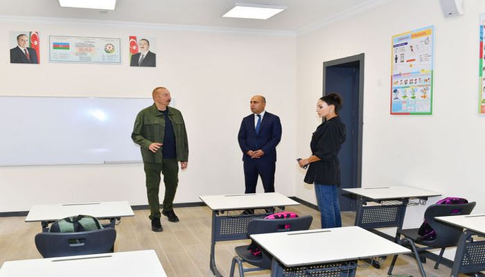 Laçın rayon 2 nömrəli tam orta məktəbi əsaslı təmirdən sonra istifadəyə verilib