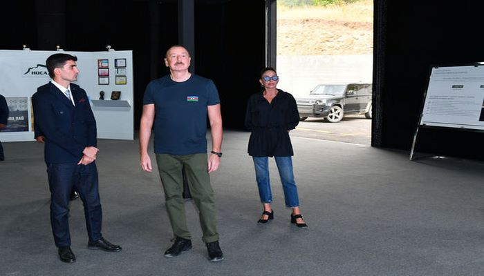 Laçın rayonunda “Hoçazfilm” yaradıcılıq studiyasının çəkiliş pavilyonunun açılışı olub