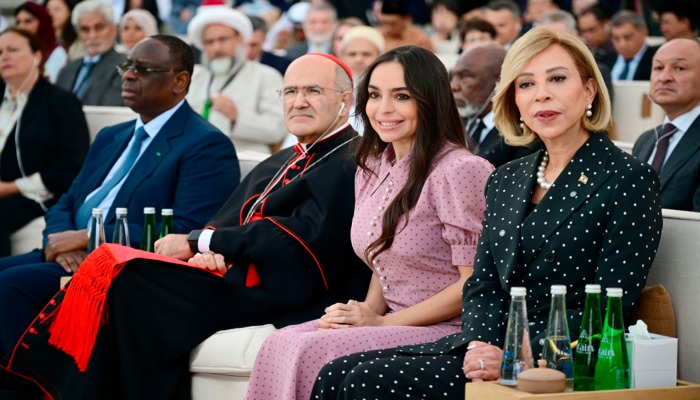 Leyla Əliyeva Əbu-Dabidə “İnsan Qardaşlığı Məclisi” tədbirində - Fotolar