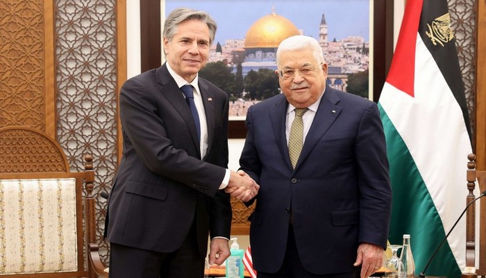 Mahmud Abbasla Blinken Qəzzaya humanitar yardımı müzakirə edib