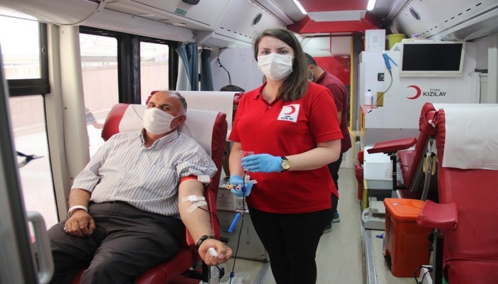 Malkara'da kan bağışı kampanyası düzenlendi