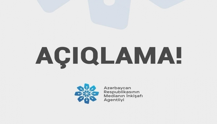 Medianın İnkişafı Agentliyi prezident seçkilərində jurnalistlərin fəaliyyəti ilə bağlı açıqlama yayıb
