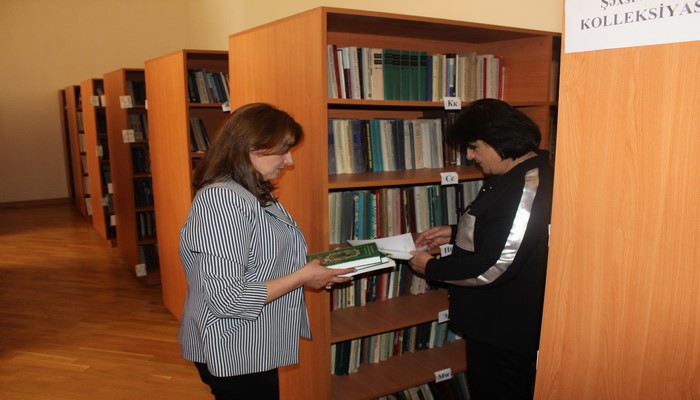 MEK əməkdaşları Astrofizika Rəsədxanasının  Elmi Kitabxanasına ezam olunublar