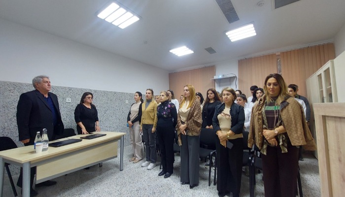 Mikrobiologiya İnstitutunda Zəfər Gününə həsr olunan tədbir keçirilib