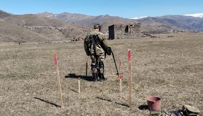 MN: “Azad edilən ərazilərdə 13 mindən çox mina aşkarlanıb”