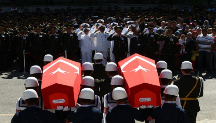 Türkiyənin iki hərbçisi şəhid oldu