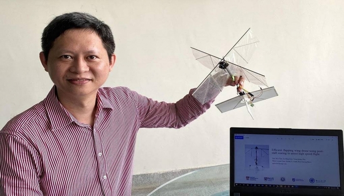 Mühəndislər quş kimi uça bilən robot düzəldiblər