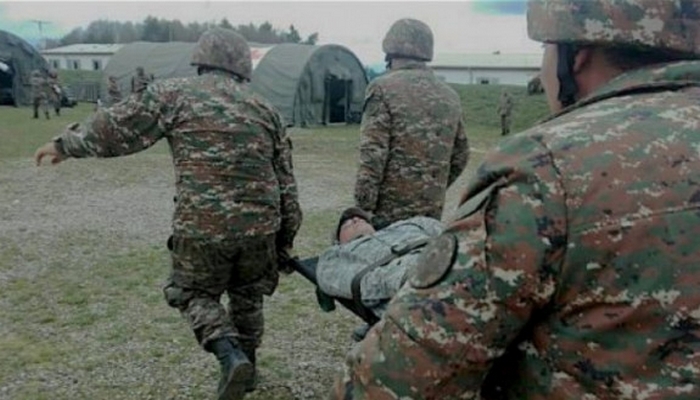 Ordumuzun cavabı: erməni separatçı yaralandı