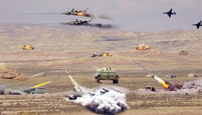 Ordumuzun Naxçıvanda keçirdiyi təlimlər