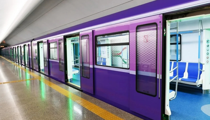 Ötən ay Bakı metrosunda daşınan sərnişinlərin sayı 7 % artıb