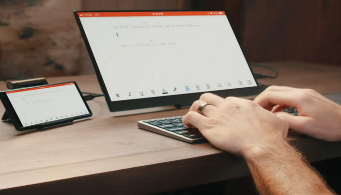 “PhonePad” monitoru smartfonu 15,6 düymlük planşetə çevirir