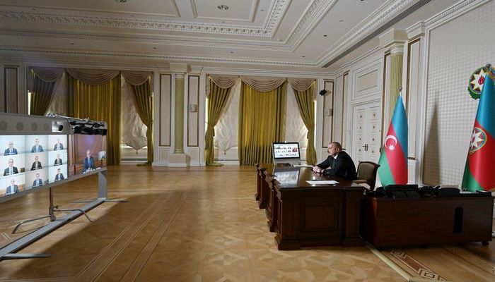 Под председательством президента Ильхама Алиева состоялось заседание Кабинета Министров