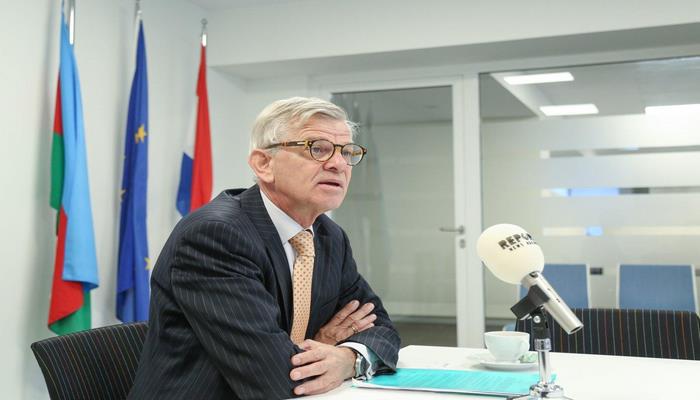 Посол Нидерландов завершил свою миссию в Азербайджане