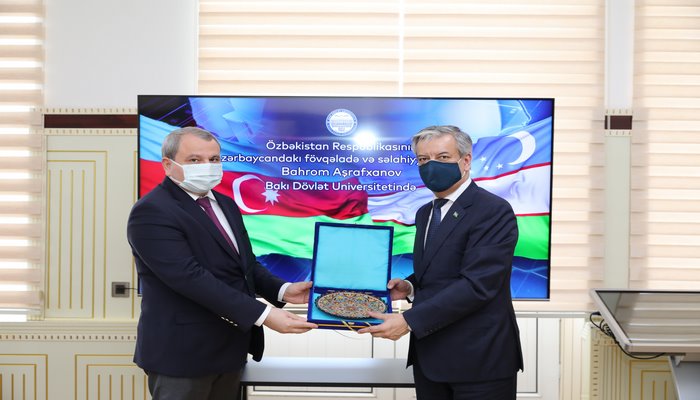 Посол Узбекистана посетил БГУ