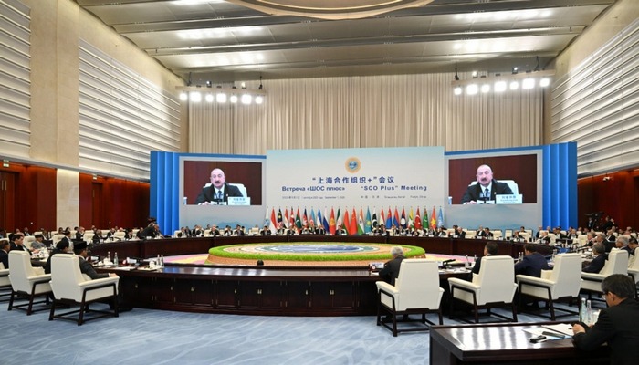 Prezident: "2022-ci ildən Orta Dəhliz üzrə Azərbaycan vasitəsilə yükdaşımaların həcmi 90 faiz artıb"