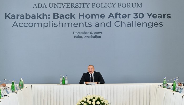 Prezident: "Ermənistan özünü Azərbaycanla bütün kommunikasiyaların açılmasından məhrum edir"