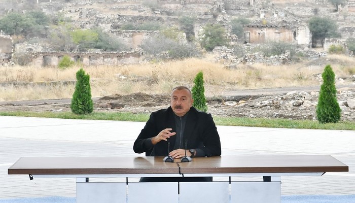 Prezident: "Füzuli nəzarətimizə keçəndən sonra Şuşa istiqamətinə getmək üçün daha geniş imkanlar açıldı"