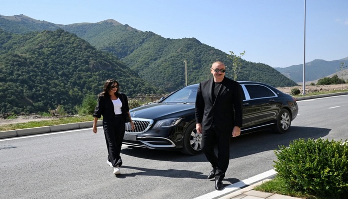 Prezident İlham Əliyev Kəlbəcər səfəri ilə bağlı paylaşım edib