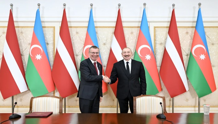 Prezident İlham Əliyev Latviyaya rəsmi səfərə dəvət olunub