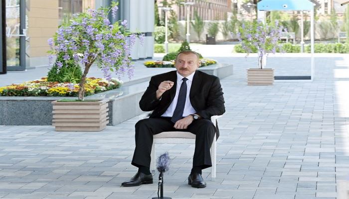 Президент Ильхам Алиев: Пусть Армения, если хватает смелости, признает «Нагорно-Карабахскую республику»