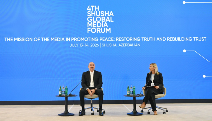Prezident Şuşa Qlobal Media Forumunun keçirilməsinin məqsədindən danışıb