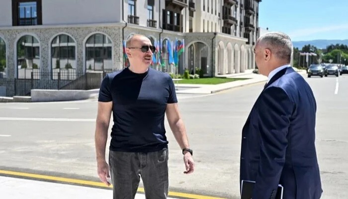 Prezident Xankəndi Mədəniyyət Mərkəzinin açılışında