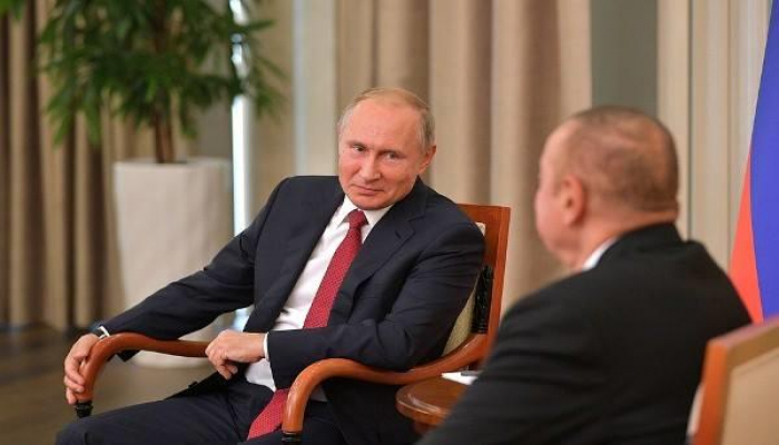 İlham Əliyev ilə Vladimir Putin arasında təkbətək görüş baş tutub