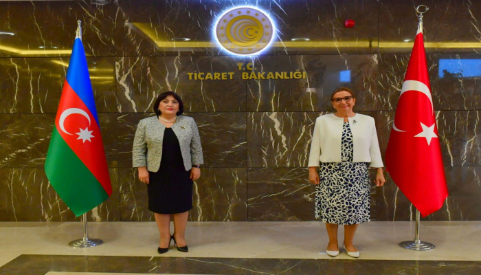 Спикер парламента Азербайджана встретилась с  министром торговли Турции