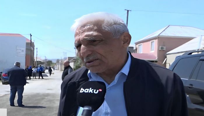 Qəsəbə sakini: “Beş dəqiqəlik yolu yarım saata gedirik” - VİDEO