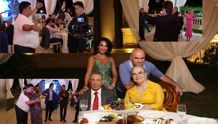 Ramiz Mehdiyevin nəvəsinin qalmaqallı toyundan yeni görüntülər