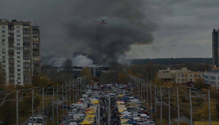 Rusiyanın Kiyevə dron hücumu nəticəsində 26 nəfər yaralanıb