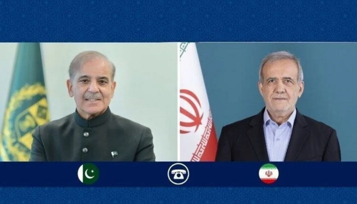 Şahbaz Şərif və Məsud Pezeşkian regional vəziyyəti müzakirə ediblər