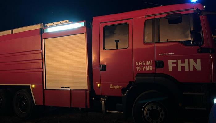 Saray qəsəbəsində mənzildə partlayış baş verib