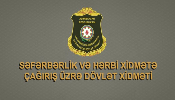 Səfərbərlik Xidməti məlumat yaydı