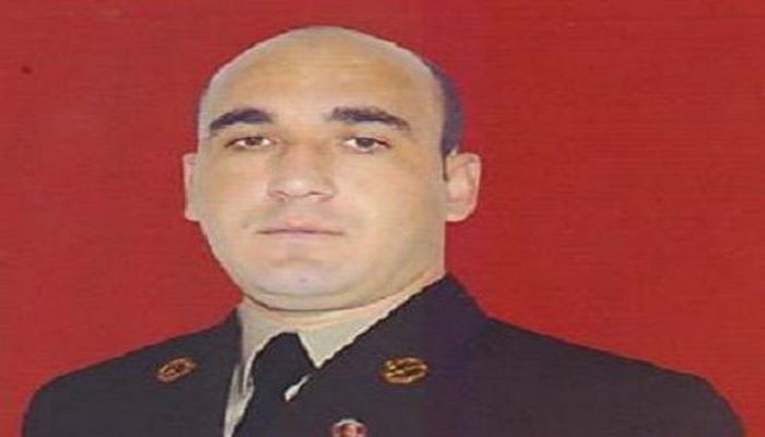 Şəhid Elşad Həsənovla vida mərasimi keçirilir