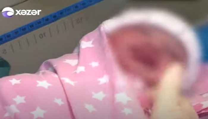 Şəhid gizir Yaşar Babayevin yeni doğulan qızı