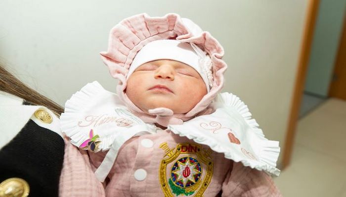 Şəhid hərbi qulluqçumuzun övladı dünyaya gəlib