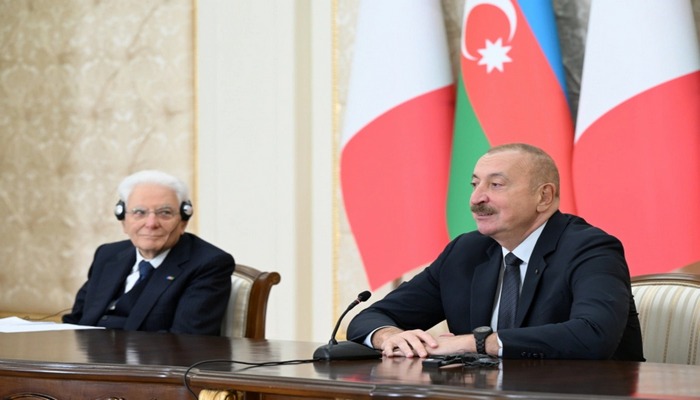 Sercio Mattarella: "İtaliya Azərbaycanla dostluqdan çox fərəhlənir və bunu ən yüksək səviyyəyə qaldırmaq fikrindədir"