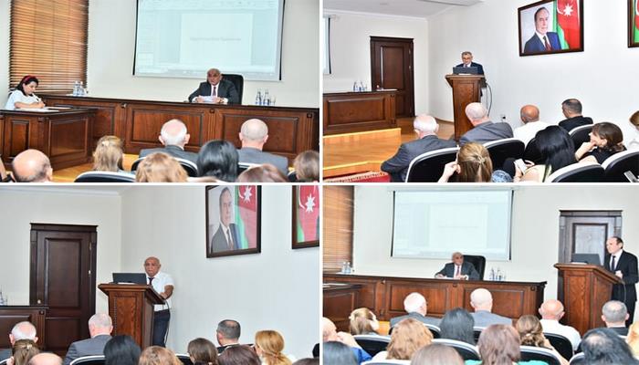 Sumqayıt Dövlət Universitetinin rektorluğunun növbəti iclası keçirildi.