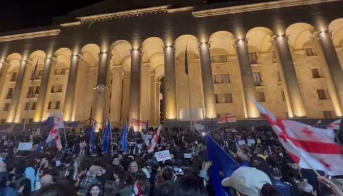 Tbilisidə iğtişaşlar: Saxlanılanlar var