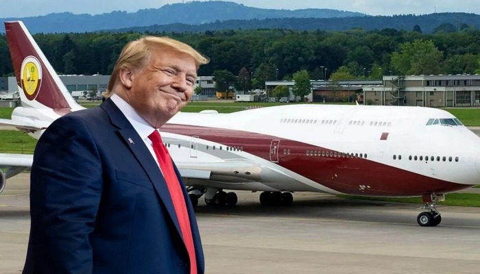 Tramp Qətərin ona hədiyyə etdiyi milyonlarla dollarlıq təyyarə ilə bağlı VƏD VERDİ