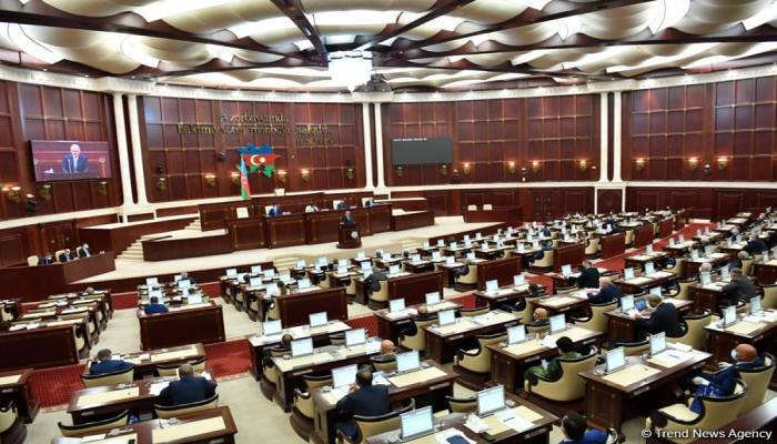 Сегодня в Милли Меджлисе (парламент) Азербайджана обсудят 9 вопросов