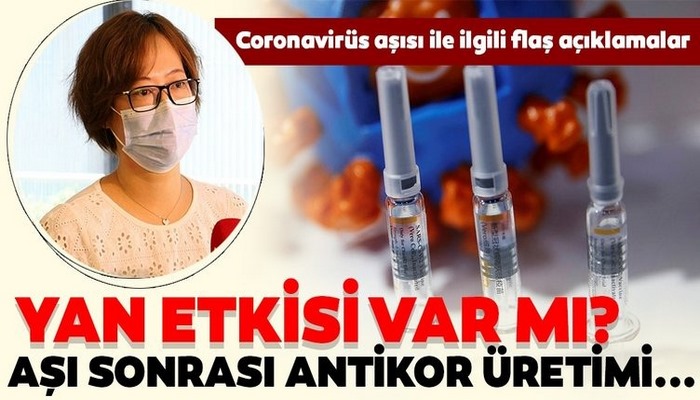 Türkiye'de ilk koronavirüs aşısı yapıldı! Covid-19 aşısı için canlı yayında flaş açıklamalar: Yan etkisi var mı?