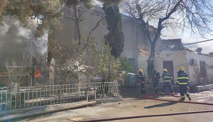 Ukrayna səfirliyi Bakıdakı yanğınla bağlı başsağlığı verdi