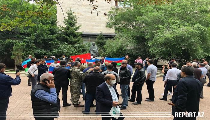 В Москве прошла акция в поддержку Азербайджанской армии